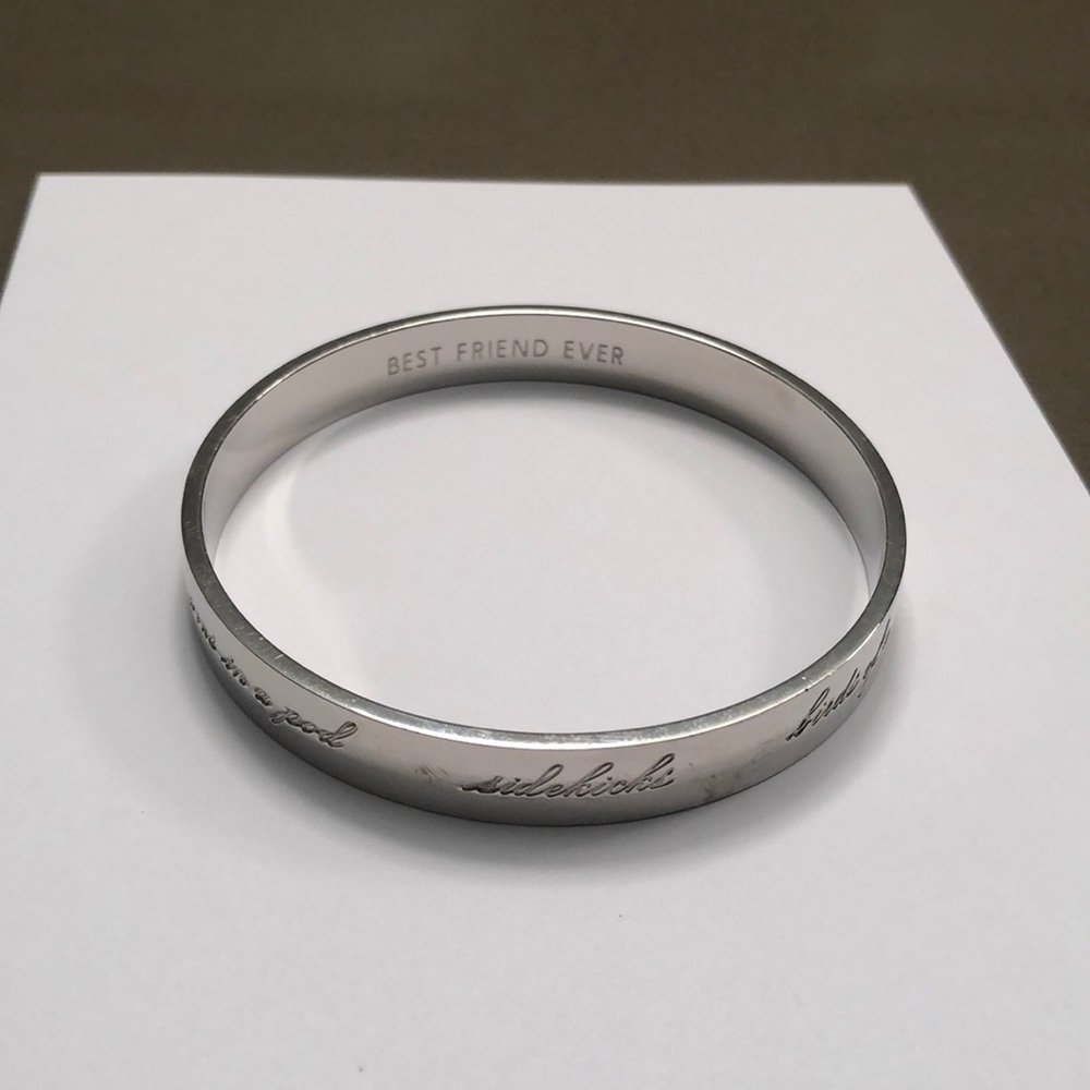 Kate Spade Silver Best Friend Bangle